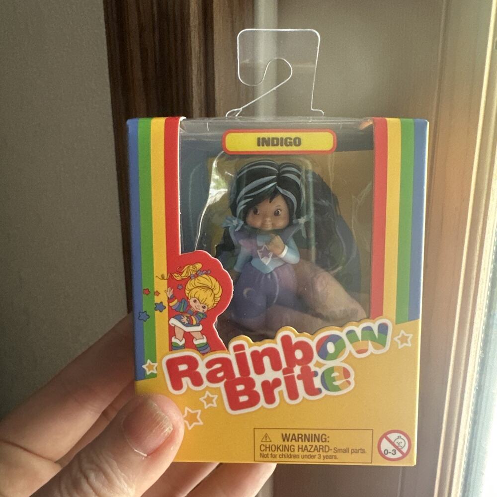 Rainbow Brite 40th Anniversary Series 2 - Indigo Figure CheeBee TLS NEW!!!!!!